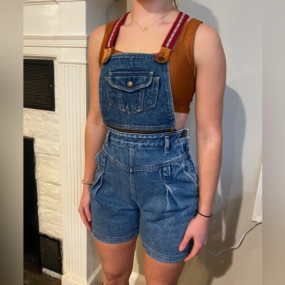 Calvin Klein Denim - Calvin Klein Retro Unique overall shorts